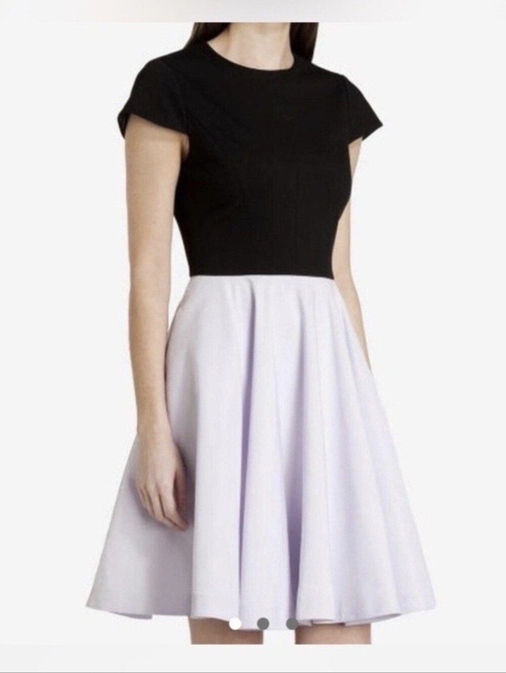 Ted Baker Black Lavender Dress